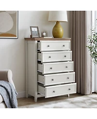 Streamdale Modern 5-Drawer Dresser Storage and Style