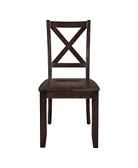Streamdale 3-Piece Wood Drop Leaf Breakfast Nook Dining Chairs