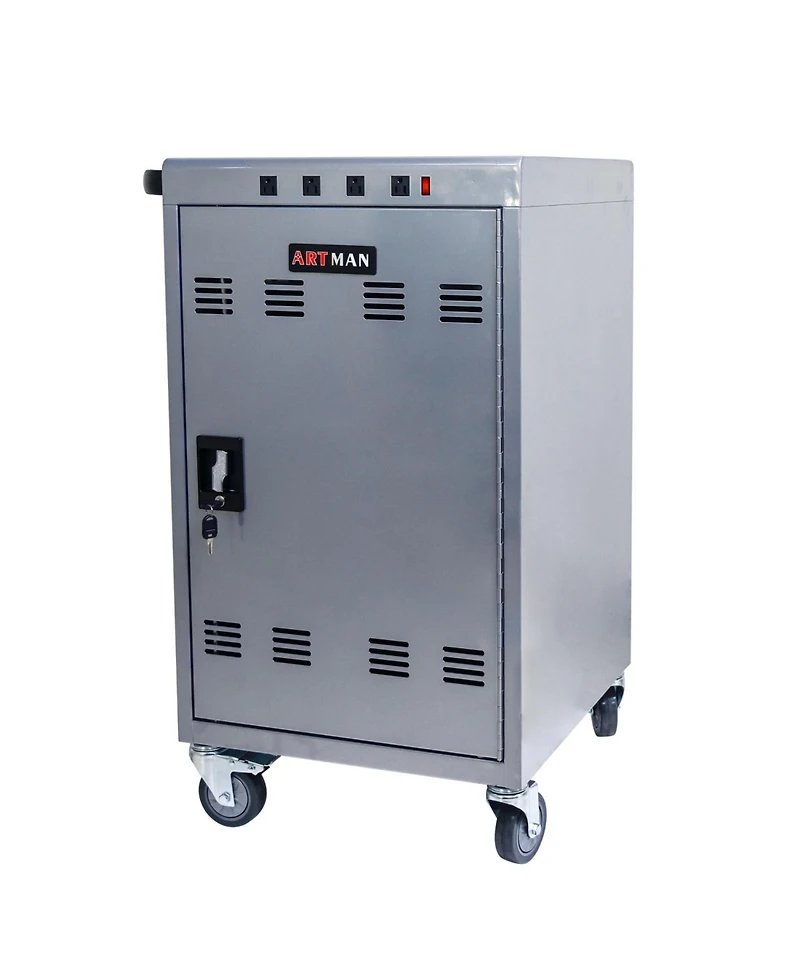 Streamdale Mobile Charging Cart and Cabinet for Tablets Laptops 35-Device