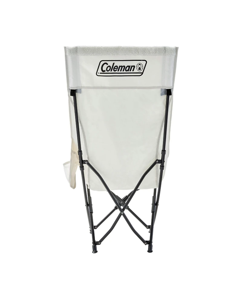 Coleman High-Back Sherpa Chair