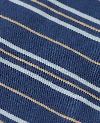 Scotch & Soda Little and Big Boys Yarn Dyed Linen Blend Striped T-Shirt