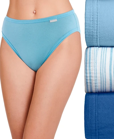 Jockey Elance French Cut 3 Pack Underwear 1485 1487, Extended Sizes