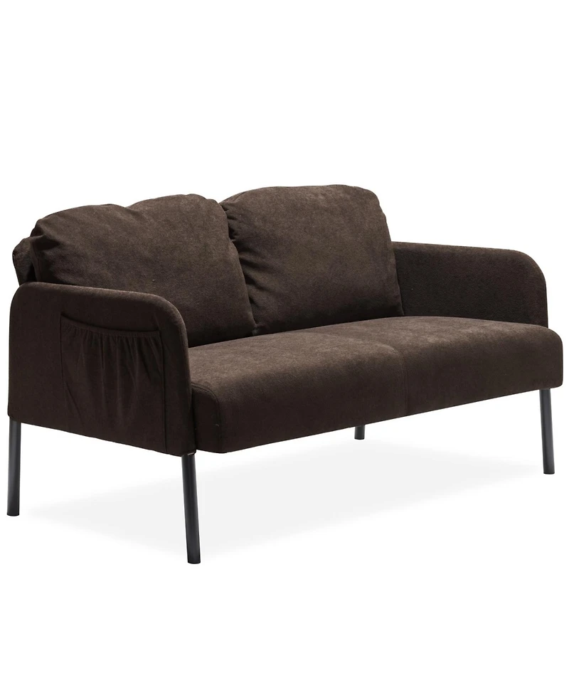 Streamdale Modern 2-Seater Sofa, Comfy Loveseat for Small Spaces