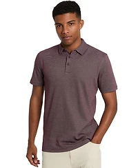 Kenneth Cole Men's Slim-Fit Two-Toned Textured-Knit Polo Shirt