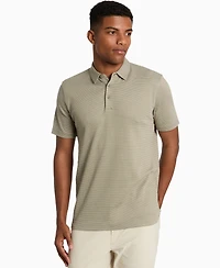 Kenneth Cole Men's Slim-Fit Two-Toned Textured-Knit Polo Shirt