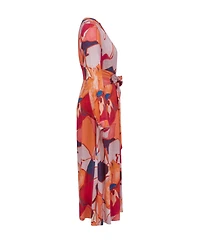 Celtic & Co. Women's Tie Front Midi Dress