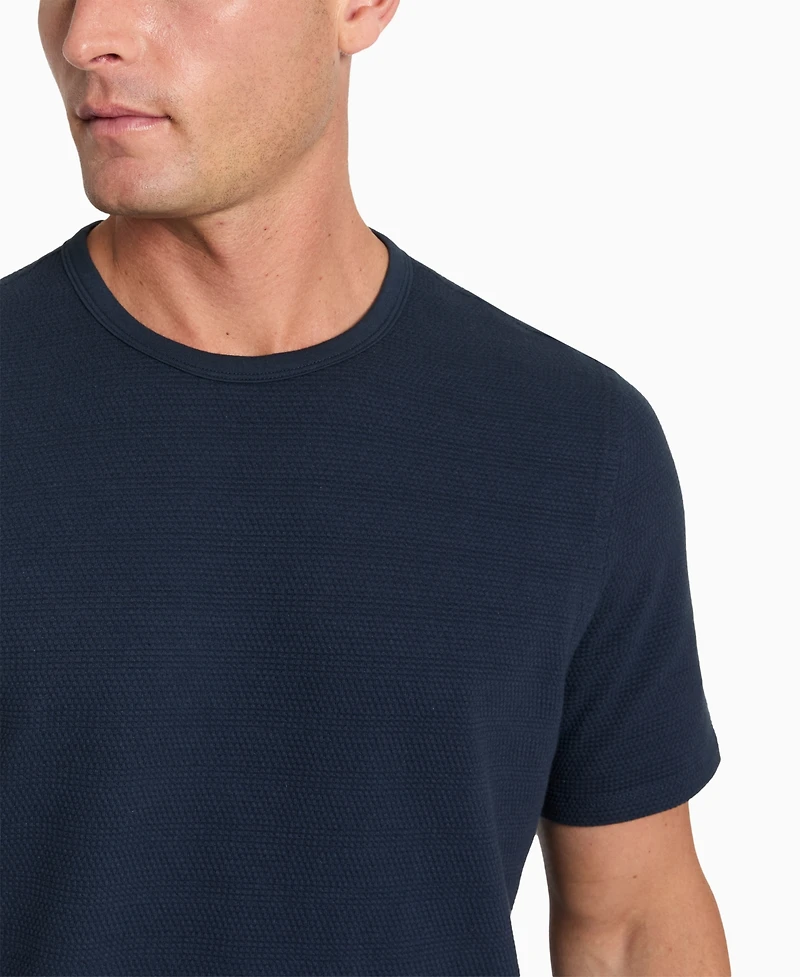 Kenneth Cole Men's Slim-Fit Textured T-Shirt