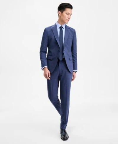 Hugo By Hugo Boss Mens Modern Fit Plaid Suit Separates