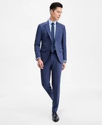 Hugo By Hugo Boss Mens Modern Fit Plaid Suit Separates