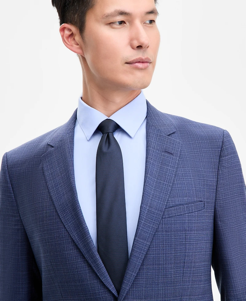 Hugo by Boss Men's Modern-Fit Plaid Suit Jacket