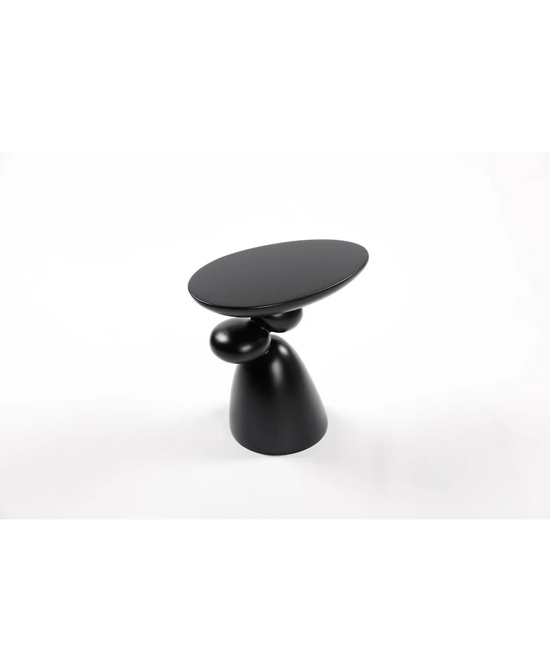 Streamdale Furniture Fiberglass End Table Modern Decor for Any Room