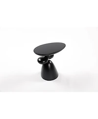 Streamdale Furniture Fiberglass End Table Modern Decor for Any Room