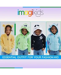 Monsters Inc. Toddler Boys Cosplay Hoodie Cozy Sherpa