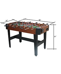Streamdale 4ft Foosball Table, Perfect for Family Fun