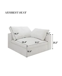 Streamdale Sofa seater with armrest