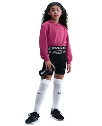 Nike Big Girls Pro Fleece Dri-fit Full-Zip Hoodie