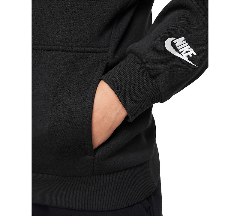 Nike Sportswear Big Boys Club Fleece Hoodie