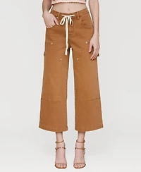 Avec Les Filles Women's Mid Rise Drawstring-Waist Pants