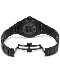 Certina Men's Swiss Ds-7 Black-Tone Stainless Steel Bracelet Watch 39mm
