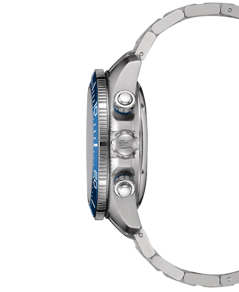 Certina Men's Swiss Automatic Chronograph Ds Action Stainless Steel Bracelet Watch 45mm