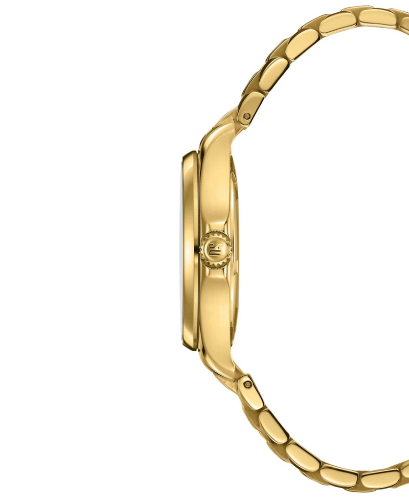 Certina Women's Swiss Ds Action Diamond Accent Gold-Tone Stainless Steel Bracelet Watch 34mm
