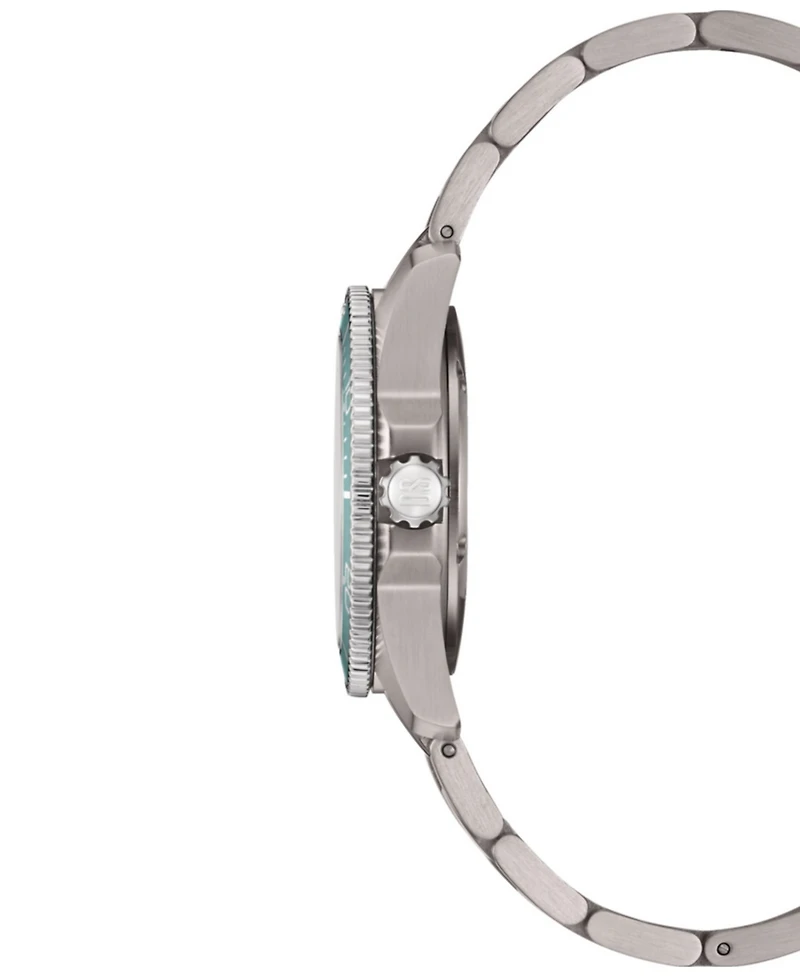 Certina Women's Swiss Ds Action Silver-Tone Titanium Bracelet Watch 35mm