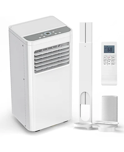 Cowsar Portable Air Conditioner 10000 Btu (Ashrae), 3-in-1 Modes Ac Cools Up to 450 Sq. Ft., Sleep Mode, Rc, Led Display, 24H Timer, Ac Unit with Wind