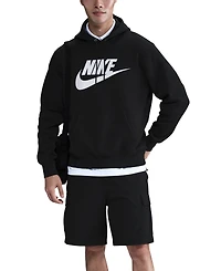 Nike Men's Club Fleece Standard-Fit Logo-Print Hoodie