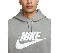 Nike Men's Club Fleece Standard-Fit Logo-Print Hoodie