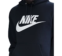 Nike Men's Club Fleece Standard-Fit Logo-Print Hoodie