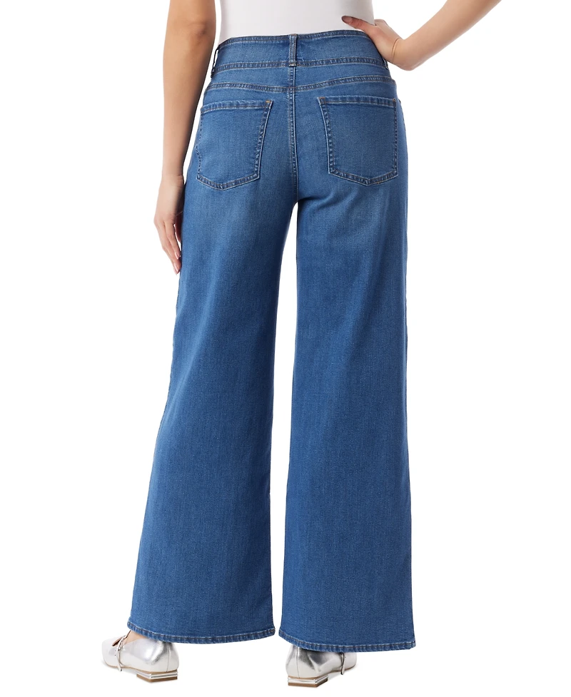 Gloria Vanderbilt Women's Shape Effect Wide-Leg Jeans