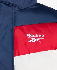Reebok Big Boys Color Blocked Promo Long Sleeve Puffer Jacket