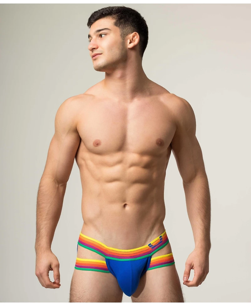 Rounderbum Men's Rainbow Rush Holster Brief