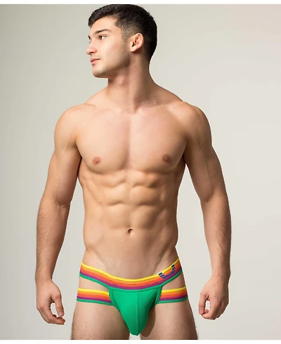Rounderbum Men's Rainbow Rush Holster Brief