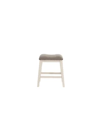 Streamdale Contemporary Dining Chairs Set of 2 with Wooden Seat