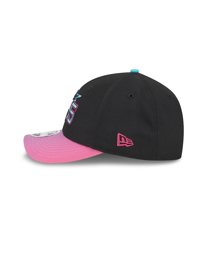 New Era Men's Black Miami Marlins 2025 City Connect 9FORTY M-Crown Adjustable Hat