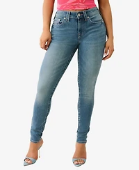 True Religion Women's Jennie I Love Skinny Zipper Jeans