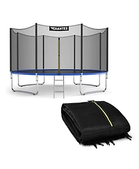 Trampoline Replacement Protection Enclosure Net with Zipper