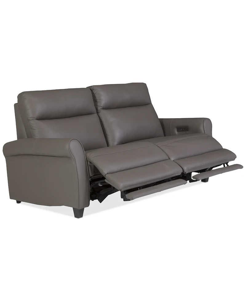 Thandler -Pc. Leather Sofa with Power Recliners