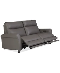 Thandler -Pc. Leather Sofa with Power Recliners