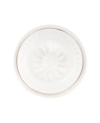Vietri Pietra Serena Butter Dish