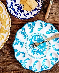 Vietri Arezzo Egg Platter