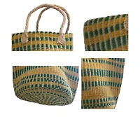 Citrus Large Handmade Sisal Sustainable Basket Tote
