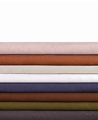 Brookyln Loom Flax Linen 3-Pc. Duvet Cover Set, Full/Queen