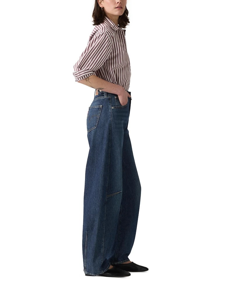 Levi's Women's Cinch High-Rise Barrel-Leg Jeans
