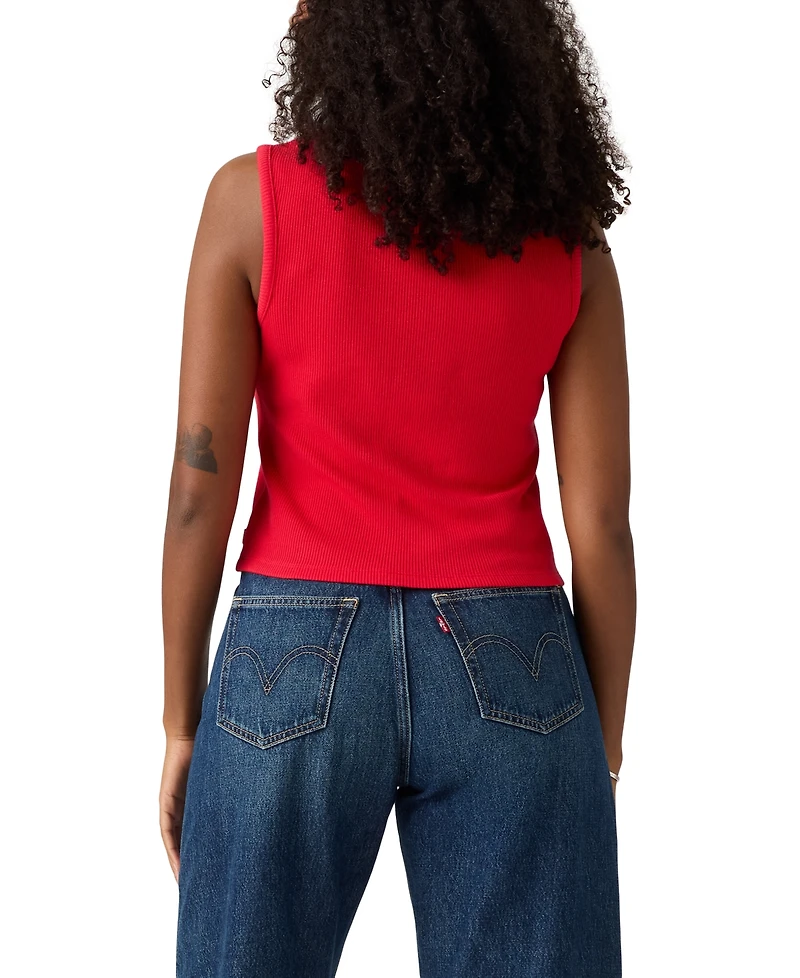 Levi's Women's Rory Sleeveless Button-Up Top