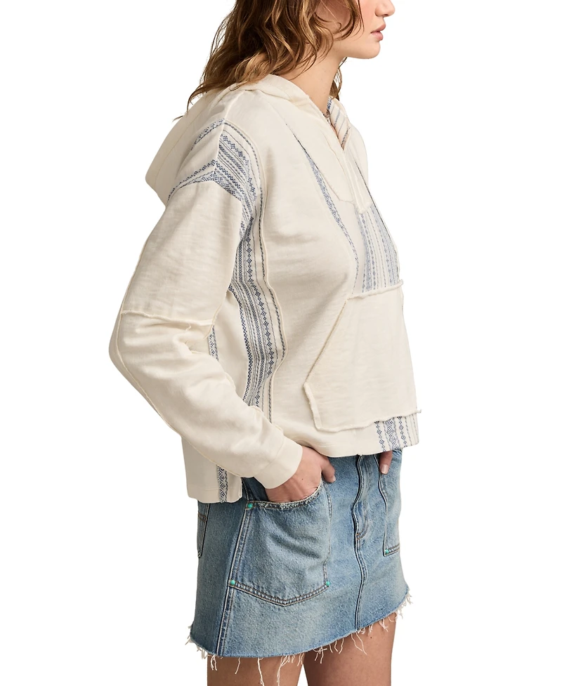 Lucky Brand Novelty Baja Hoodie