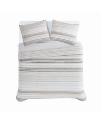 Oceanfront Resort Navarre Yarn Dye Stripe 3-Pc. Quilt Set, Full/Queen