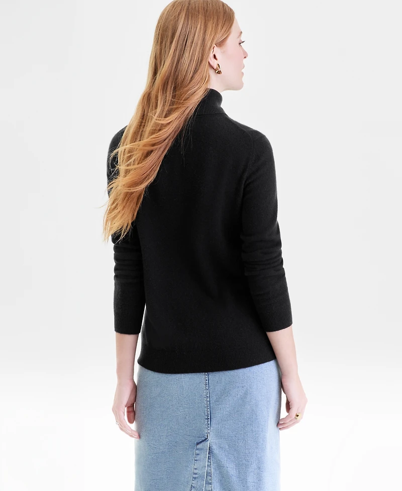 Charter Club Women's 100% Cashmere Turtleneck Sweater, Macy's Exclusive