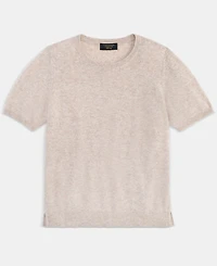 Charter Club Women's 100% Cashmere Crewneck Short-Sleeve Sweater, Macy's Exclusive